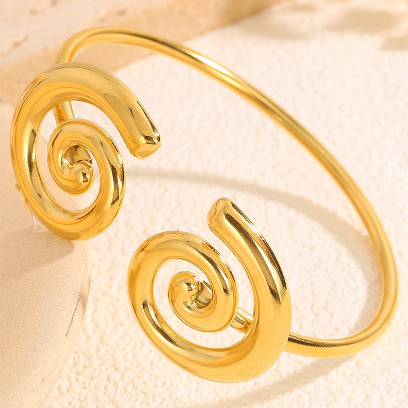 El estilo chino herencia de la antigua ley de la pulsera de acero de titanio Nezha Qiankun círculo pareja abierta Vietnam Sha Jin Nezha joyas de pulsera