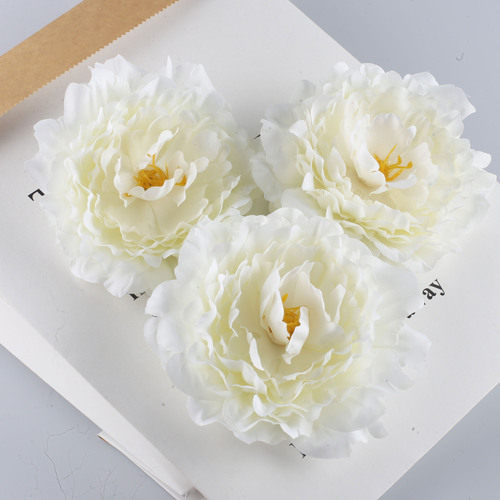 Simulated peony flower head Mid-Autumn Lantern Festival lamp flower accessories kindergarten background wall wedding room birthday party decoration artificial flowers