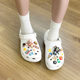 [cat and mouse 1 series] hole shoes shoes flower detachable diy cartoon accessories shoe buckle factory in stock