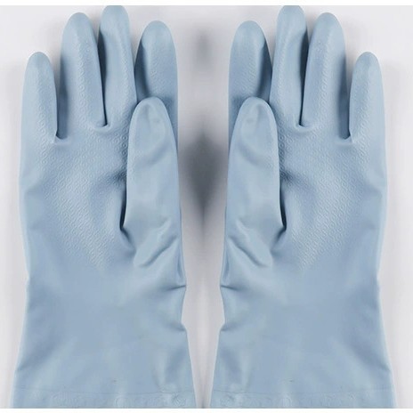 Guantes de lavado de platos cepillo de goma impermeable cocina de PVC limpio espesado duradero antideslizante desgaste doméstico al por mayor