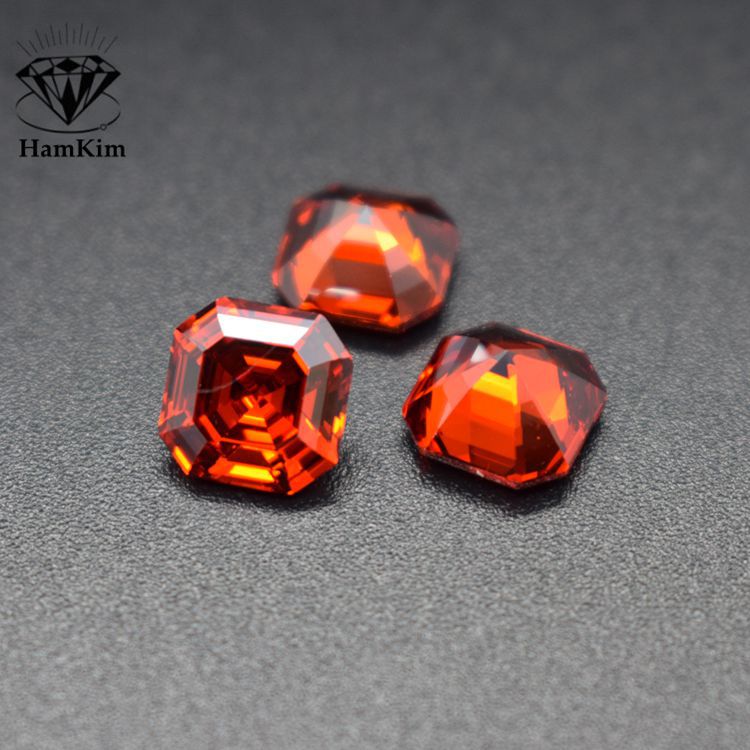 正方宝塔切 石榴红