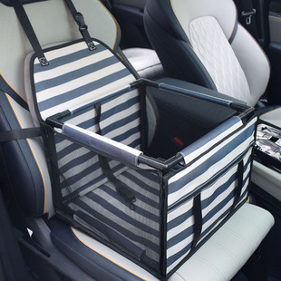 Dog Car Mat, Pet Safety Seat, Anti-Dirty and Waterproof Pet Car Bag, In-Car Kennel, Pet Mesh Hanging Bag