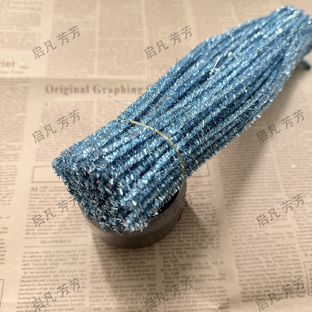 Cebolla de oro colorido DIY palo torcido brillante palo torcido colorido cebolla de oro raíz del pelo nieve fría Wei flor Accesorios