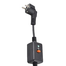 直銷歐式漏保電源線歐規漏電保護插頭智能馬桶電線歐標16A分體式