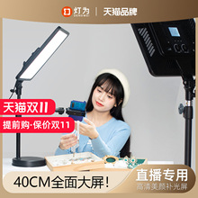 灯为FG50直播间补光灯拍照直播专用柔光灯专业拍摄美食户外便携打