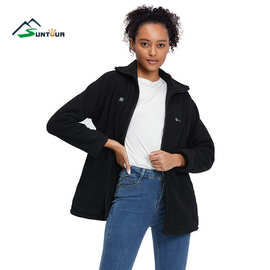 冬季跨境智能充电加热控温保暖防寒户外运动休闲源头工厂定制外套