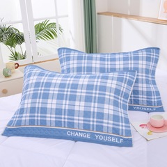 新型純綿三層ガーゼ枕巾a類綿家庭用学校寮枕頭巾四季通用卸売り