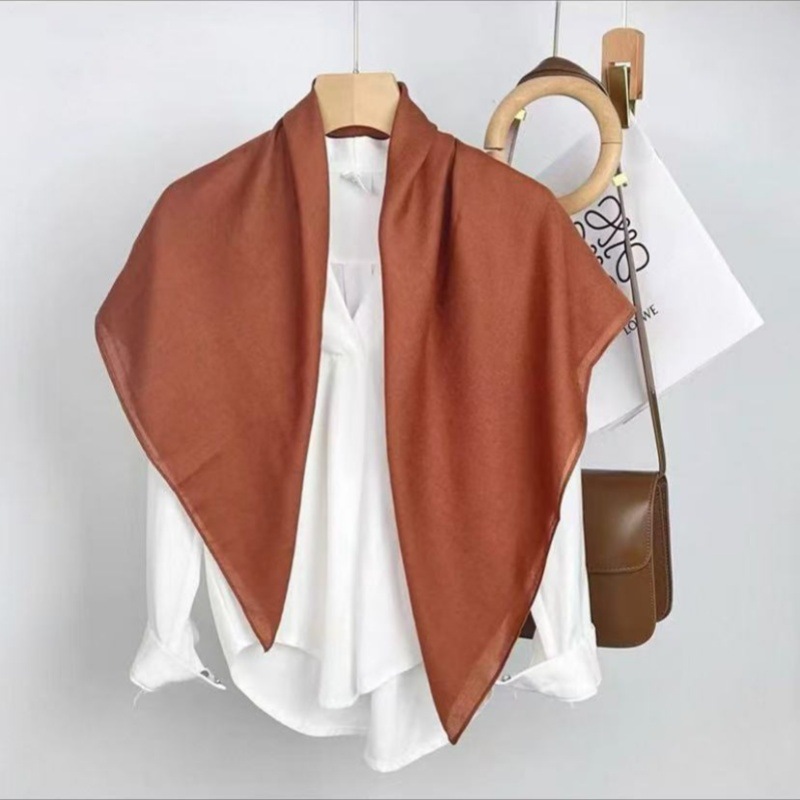 브릭레드【90X90】-린넨