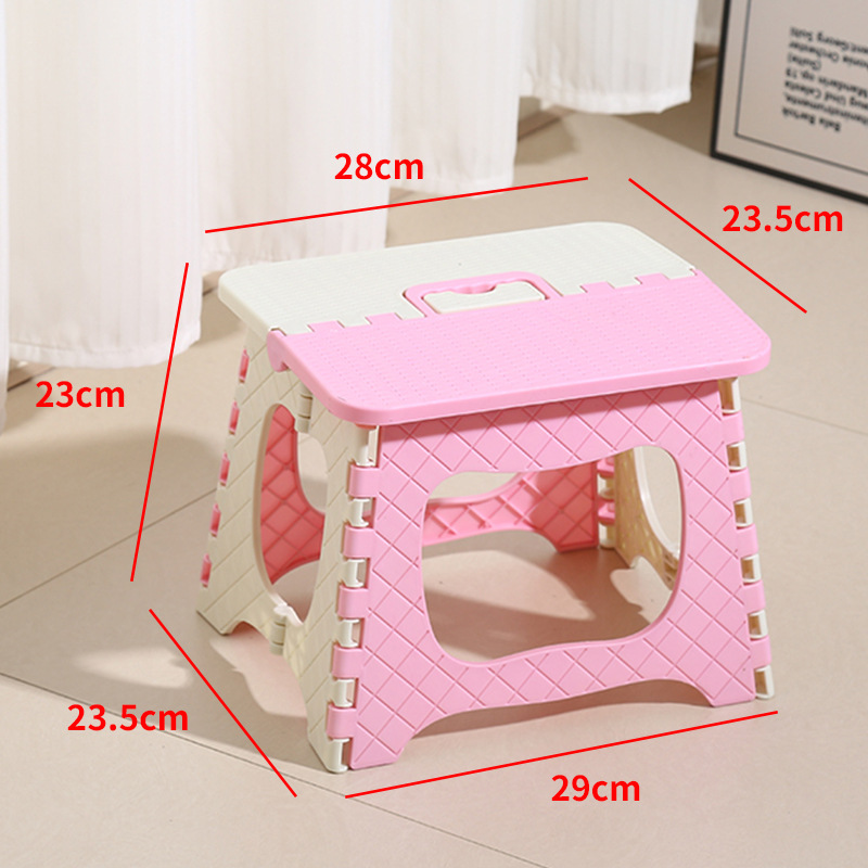 Taburete plegable telescópico, portátil para camping y viajes