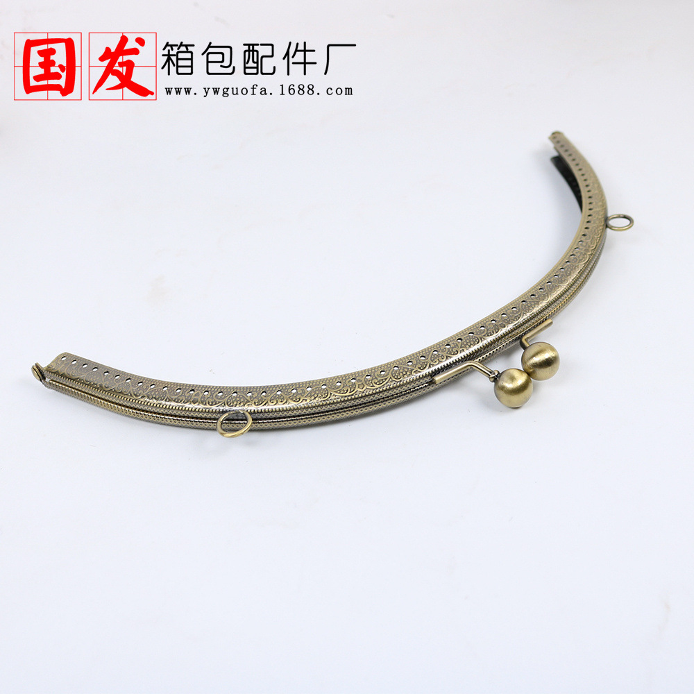 60% de descuento: 25CM boca de relieve semicircular oro plateado, bronce