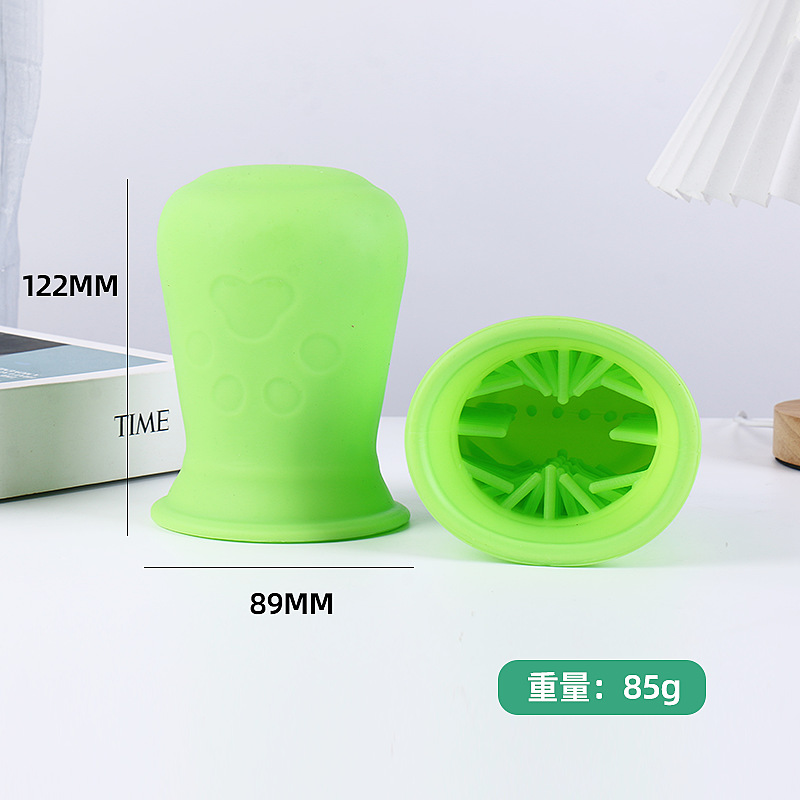 Taza de lavado de pies de mascotas transfronterizas, limpieza de mascotas, herramientas de belleza para mascotas, artículos para mascotas, baño para gatos, perros, taza de lavado de pies de mascotas