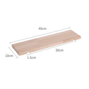 Solid wood hole board partition wall decoration shelf hole board accessories round wood stick match stick solid wood partition