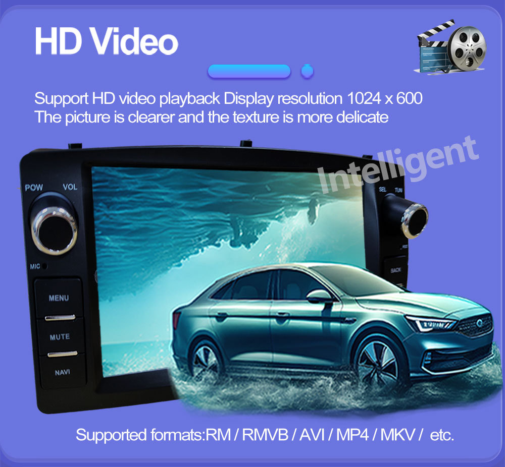 Suitable for Toyota Corolla/Byd F3 Car Android Gps Navigator and Car Central Control Bluetooth All-In-One Device