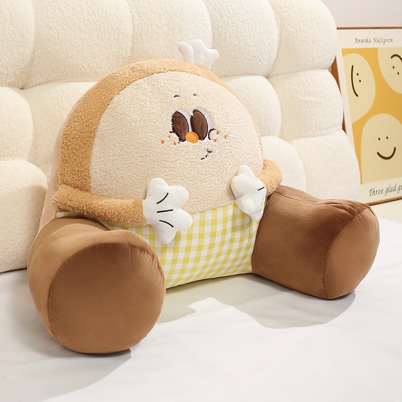 Super Cute Huggable Big Pillow for Bed, Waist Support, Sofa Cushion, Office Pillow, Backrest Cushion, Lumbar Pillow, Removable and Washable
