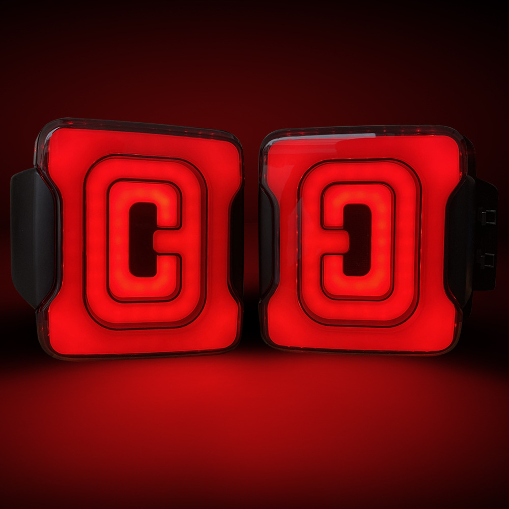 Suitable for 2018-2023 Jeep Wrangler Jl Tail Lights (Tunnel/Smoked) Modification Wholesale Source