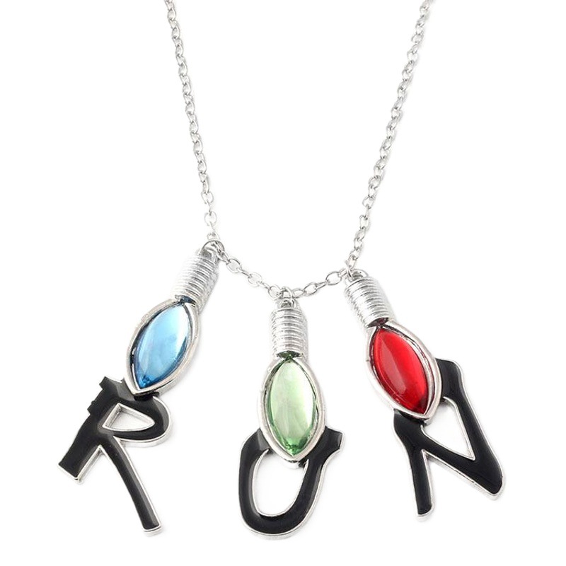 映画とテレビの周辺の奇妙な物語の第4四半期のネックレスの電球のアルファベットのペンダントのアマゾンの越境の対外貿易の卸売り