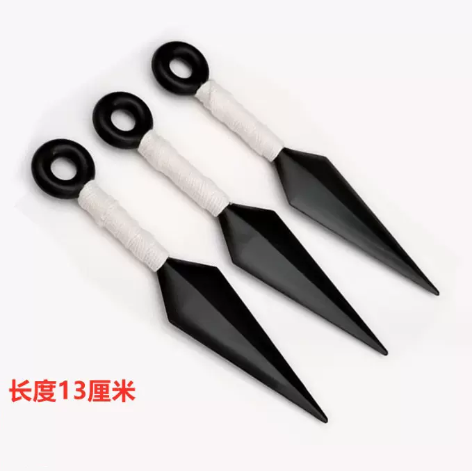 火影忍者戒指苦无手里剑配件道具叛忍头带鸣人二次元周边吊坠武器