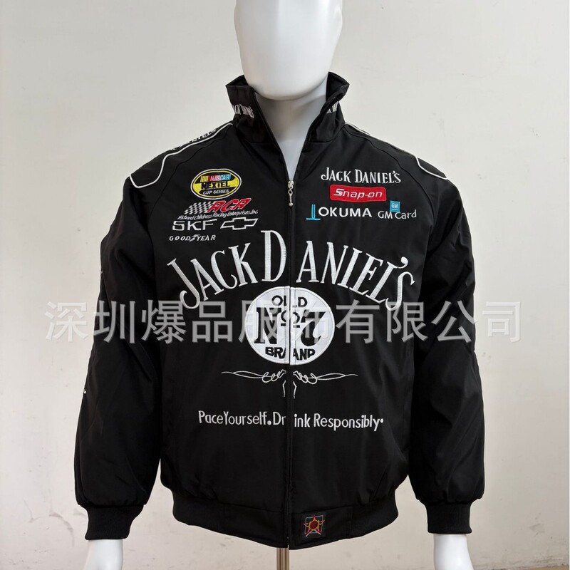 F1 Racing Suit Embroidered Jacket Motorcycle Cycling Suit Motorcycle Suit Mclaren Cotton Flight Suit F1 Jacket Customization