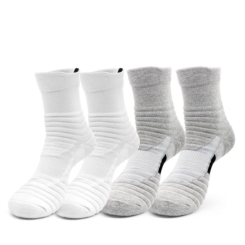 American Classic Sports Socks, Short-Tube Performance Running Socks, Mid-Tube Basketball Socks, Spring and Autumn Socks for Men, Sweat-Absorbent and Breathable