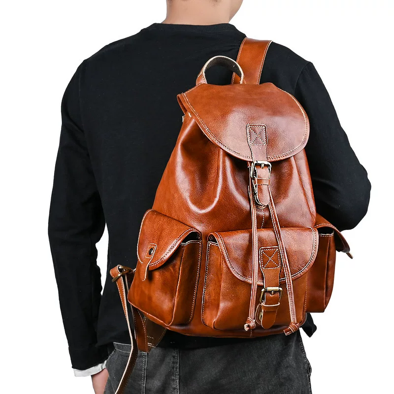 Backpack, capacious universal bag for traveling, 2023 collection