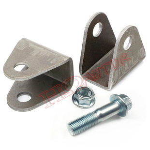 Double-Hole Hanging Ear Motorcycle Accessories Modification Shock Absorber Bracket Electric Shock Absorber U-Shaped Shock Absorber Fixed Seat Atv