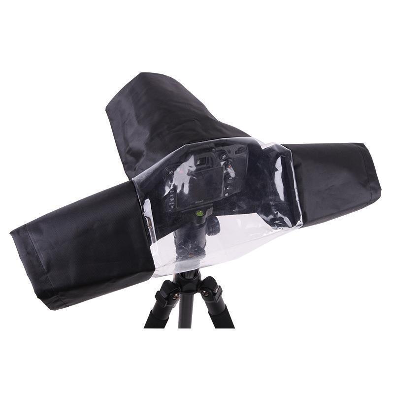 Slr Lens Camera Rain Cover Nylon Raincoat Medium and Long Lens Rain Cover Waterproof Case Green Screen Live Broadcast Curtain