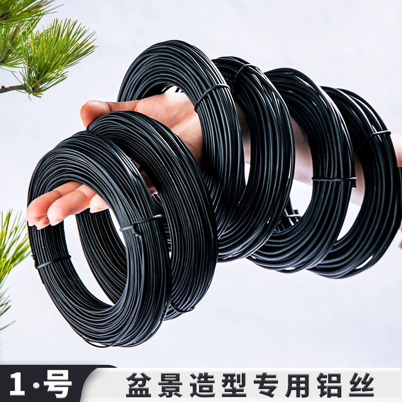 Алюминиевая проволока в форме бонсай, алюминиевая проволока в форме завязывания черного производства, ветка, связывающая проволоку, поделки
