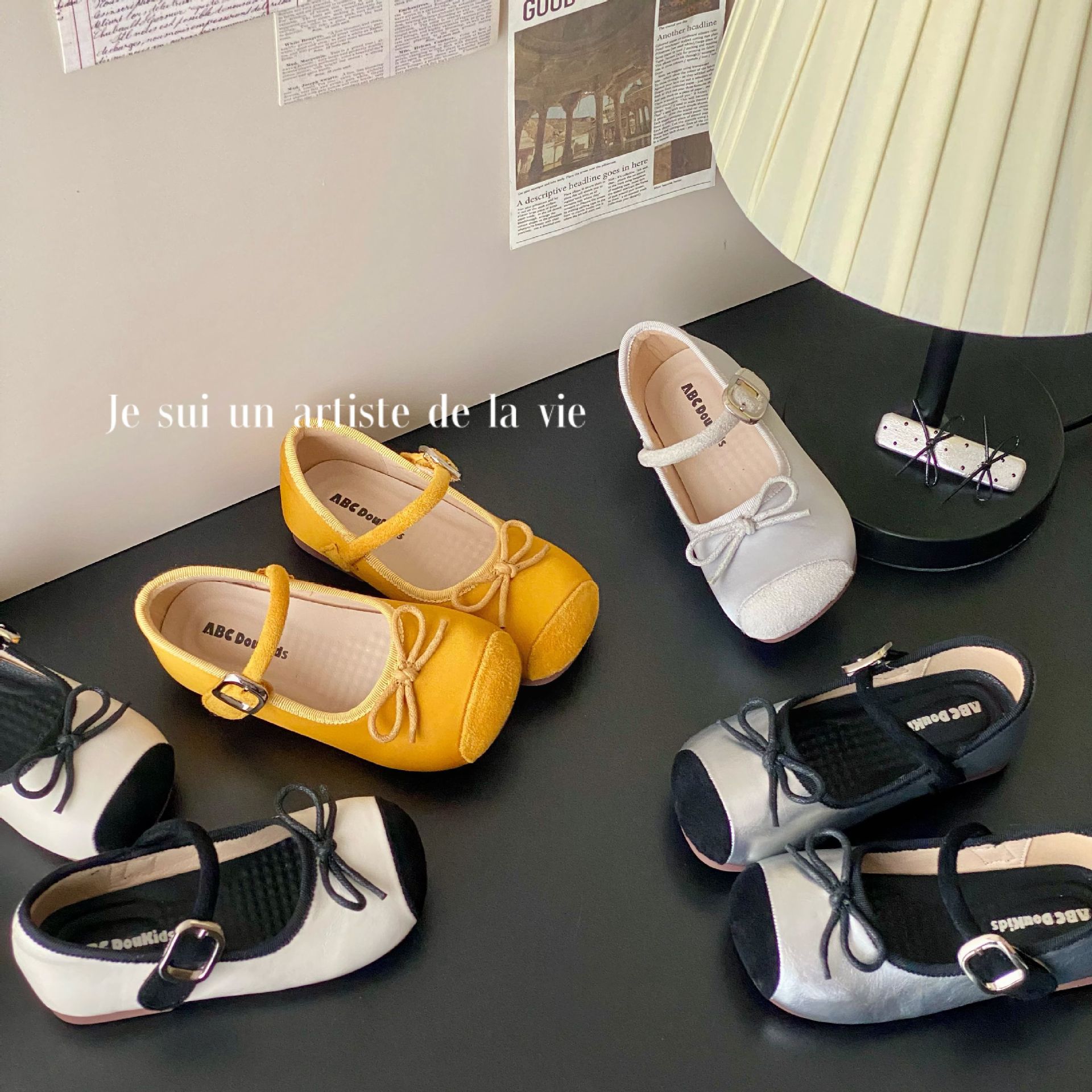 Girls' Shoes 2026 Retro Fashion Square-Toe Single Shoes, Pig-Nose Shoes for Girls, Versatile Soft-Soled Shoes for Older Children, Baby Girl Shoes