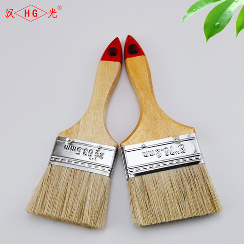 Paint brush manufacturer wholesale, export paint brushes 1-4 inches, oiled hole red tail paint brushes, bulk purchase preferred.