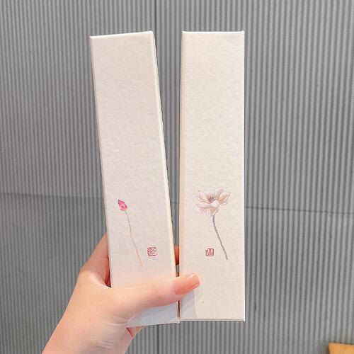 Hairpin jewelry gift box hairpin hairpin ancient style hair accessories packaging box necklace exquisite jewelry high-end gift storage box