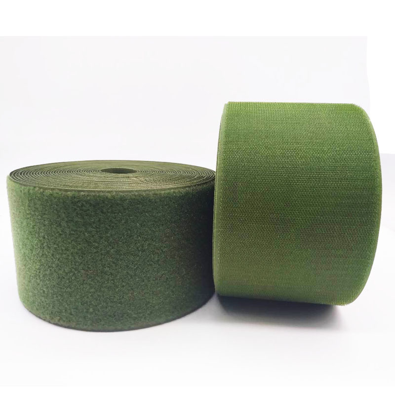 Army Green Velcro Non-adhesive Velcro Female Buckle Mother and Female Buckle Velcro 2cm 2.5cm 10cm wide