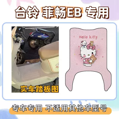 Electric vehicle foot mat: Set includes Tailbell Feichang EB special