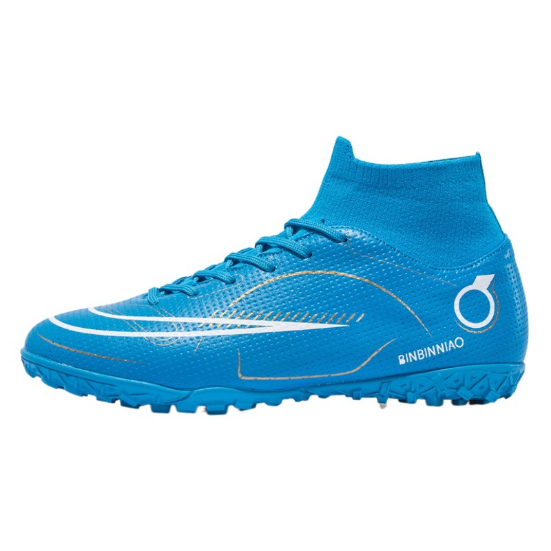 Transfronterizo nuevos zapatos de fútbol estudiantes masculinos y femeninos uñas rotas TF adulto uñas largas para niños hierba artificial frisbee zapatillas de entrenamiento