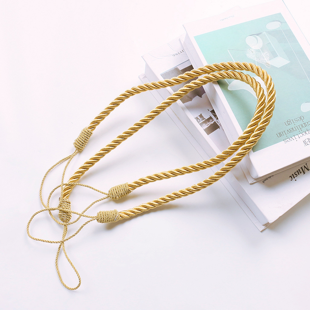 Amazon al por mayor de puntos transfronterizos simple y hermoso accesorios de cordón cortina correa de cortina decoración de belleza botón de cortina