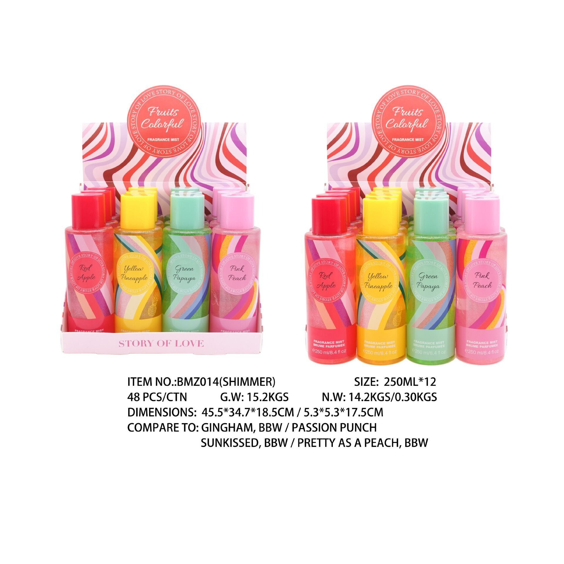 Perfume para mujeres 250ml spray corporal comercio exterior sudeste asiático sudamericano fragrancia para hombres estand paquete de muestra especial image 6