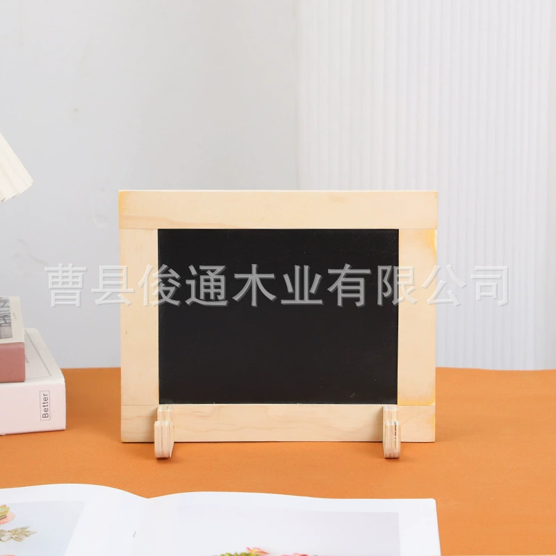 Креативный рабочий стол маленькая классная доска вертикальная барная стойка деревянная доска объявлений меню граффити доска рекламная доска