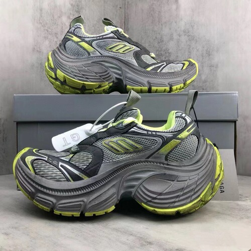 Women's 10XL European Origin Paris Dad Shoes, Heel Lift Thick Sole Colorblock Casual Sports Shoes for Men, Free Shipping