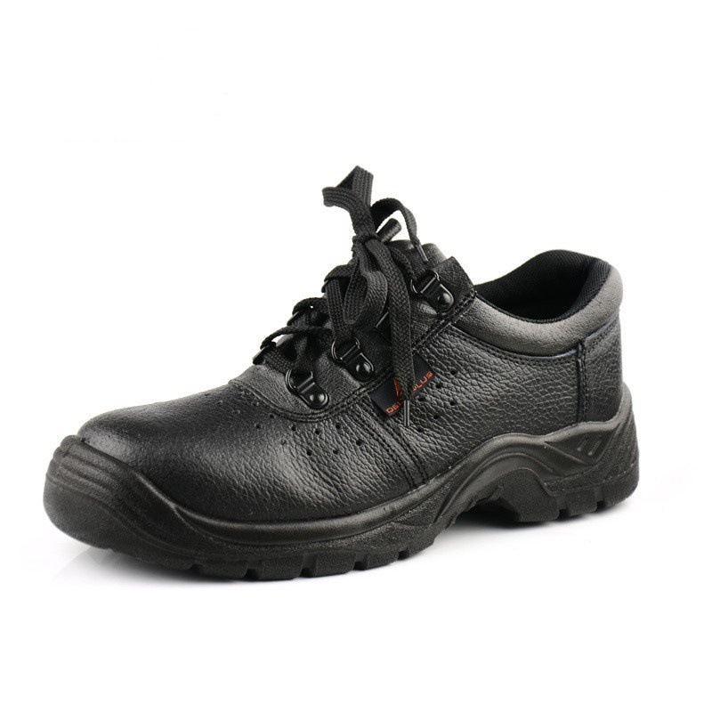 促销代尔塔301509防砸安全鞋 牛皮面透气工作鞋 防滑防静电劳保鞋