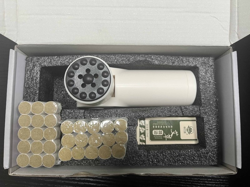 石灸棒灸箱掻き道具家庭用灸缶小型手持ち掻き棒明火灸器具|undefined