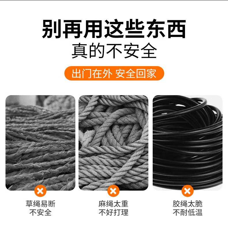 Truck Strap Tensioner, Small Ratchet Tensioner, Self-Locking Packing and Fixing Device, Thickened Wear-Resistant Non-Elastic Tie Strap