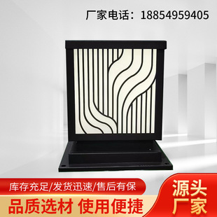 Wholesale led lawn landscape lamp courtyard lamp sales office display lamp Villa lamp waterproof pillar lamp square pillar lamp
