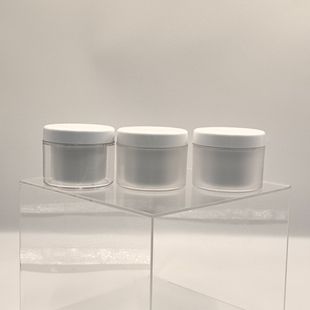 Spot Double-Layer Tank 100g Facial Cream Bottle Pp+Ms Cosmetics Classy Eye Cream Bottle Sub-Bottle Double-Layer Tank