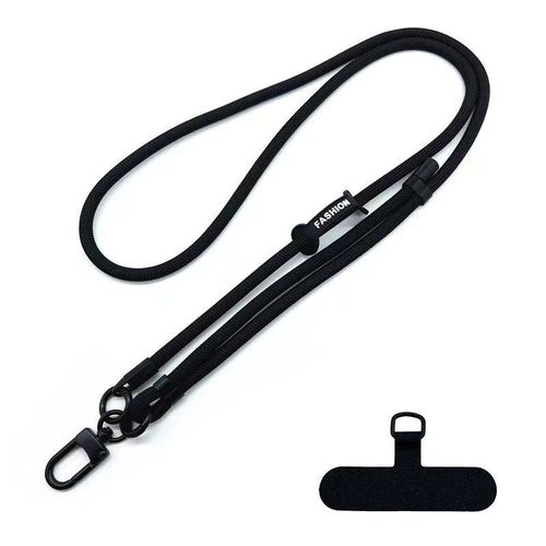 New 7MM adjustable universal mobile phone lanyard crossbody camera strap high-end hanging neck original mountaineering telescopic women
