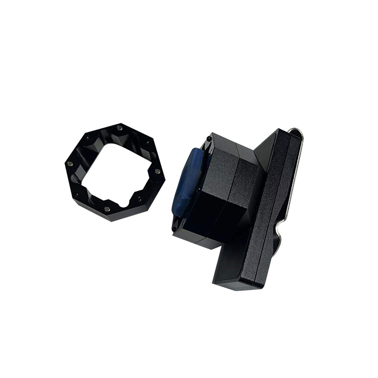 Ocho bordes y esquinas caja de chocolate universal/3 capas + Mute chocolate clip de alta gama exquisita caja de polvo de chocolate portátil