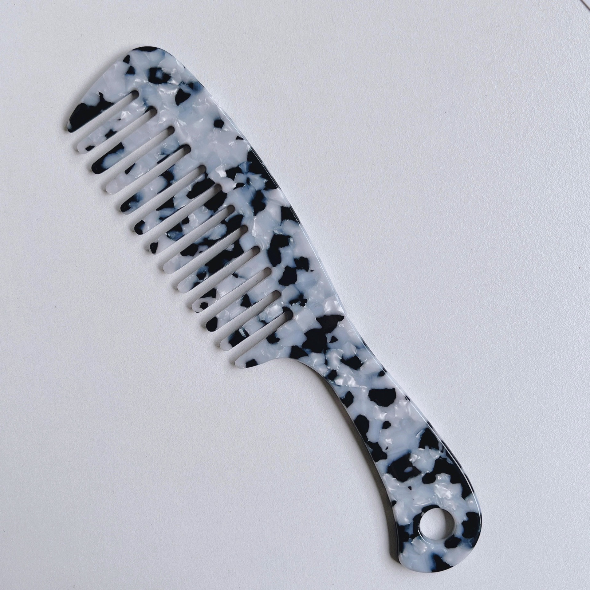 Cute Multicolor Leopard Anti-static Long Comb display picture 4