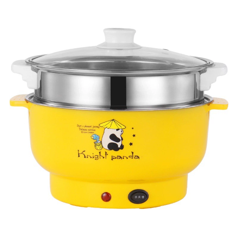 Многофункциональная электрическая кастрюля 32 см, двухслойная пароварка из нержавеющей стали большой емкости, мелкая бытовая техника, ингредиенты на вынос, горячая кастрюля для супермаркета