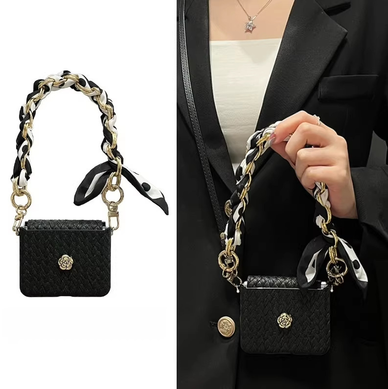 Retro Woven Pattern Suitable for Huawei Purax Phone Case Foldable Purax Silk Scarf Wristband Crossbody Protective Cover Goddess Style Retro Woven Pattern Suitable for Huawei Purax Phone Case Foldable Purax Silk Scarf Wristband Crossbody Protective Cover Goddess Style