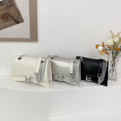 B沙漏包鏈條單肩腋下包2024夏季新款時尚單肩斜挎包今年流行小眾