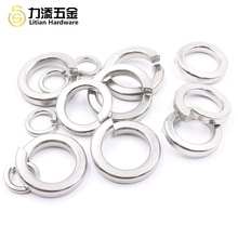 304不锈钢弹垫弹垫圈重型弹性垫片开口弹垫防松五金螺丝金属介子