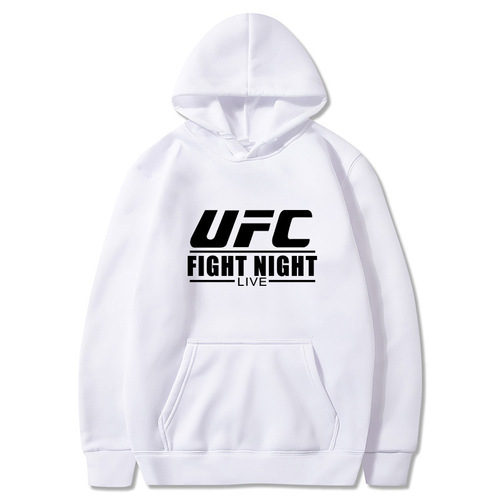 UFC Fashion Brand: Men's and Women's Printed Hoodies – Autumn/Winter Thickened, Casual, Versatile, & Sporty Tops
